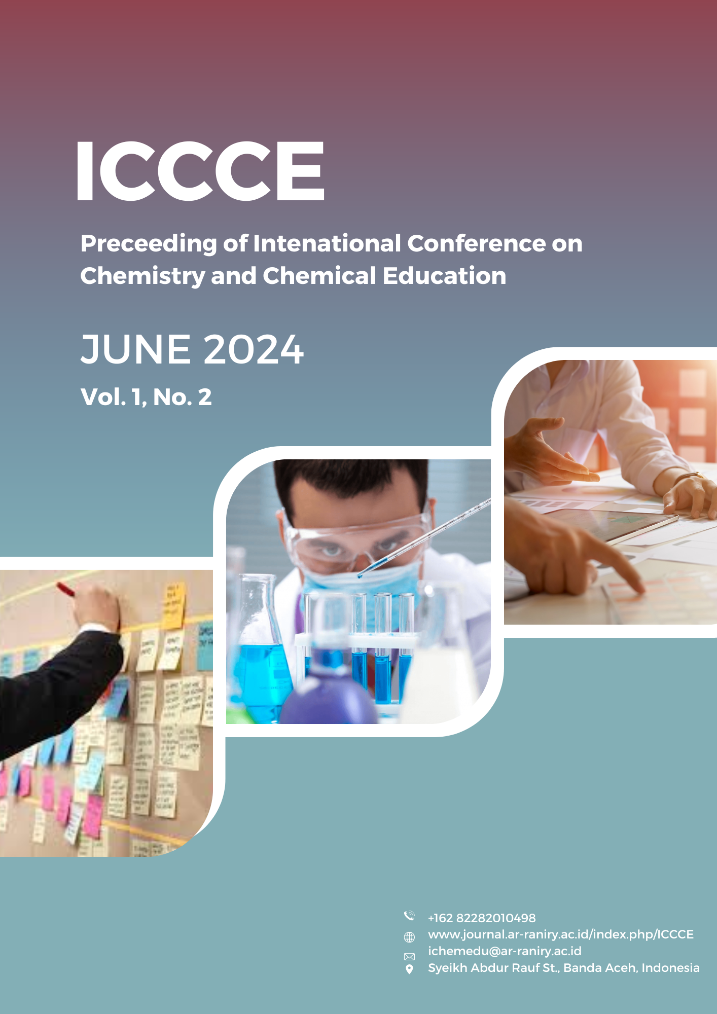 					View Vol. 1 No. 2 (2024): International Conference on Chemistry & Chemical Education (ICCCE)
				